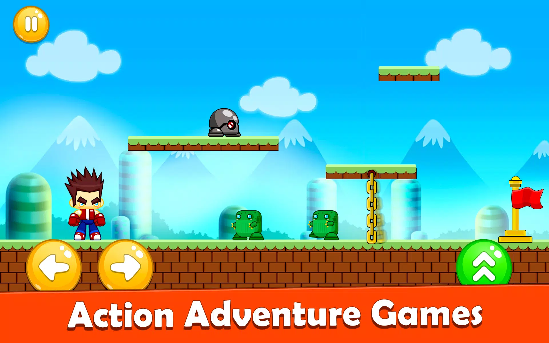 Brave Hero Adventures Game Screenshot 1