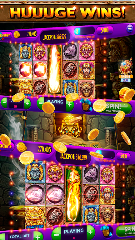 Slots! Azetc Gold Treasures Vegas Slot machines應用截圖第2張