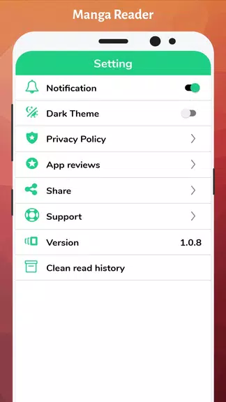 Manga Reader- Best Free Manga Online & Offline Captura de tela 0
