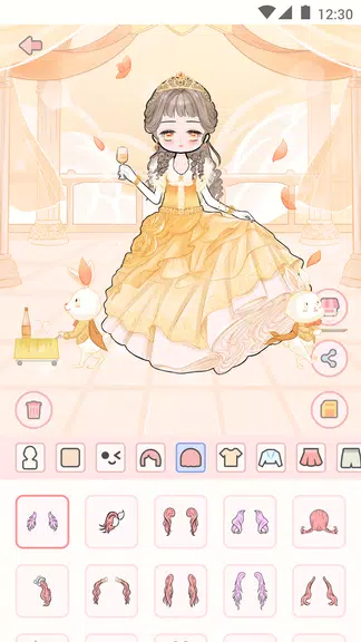 Cute live star:dress up avatar スクリーンショット 2