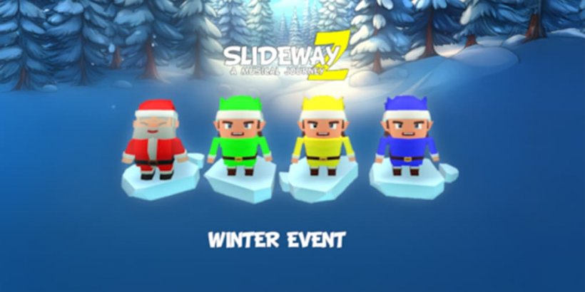 Frosty Update는 Slidgewayz 퍼즐을 Winter Wonderland로 변환합니다