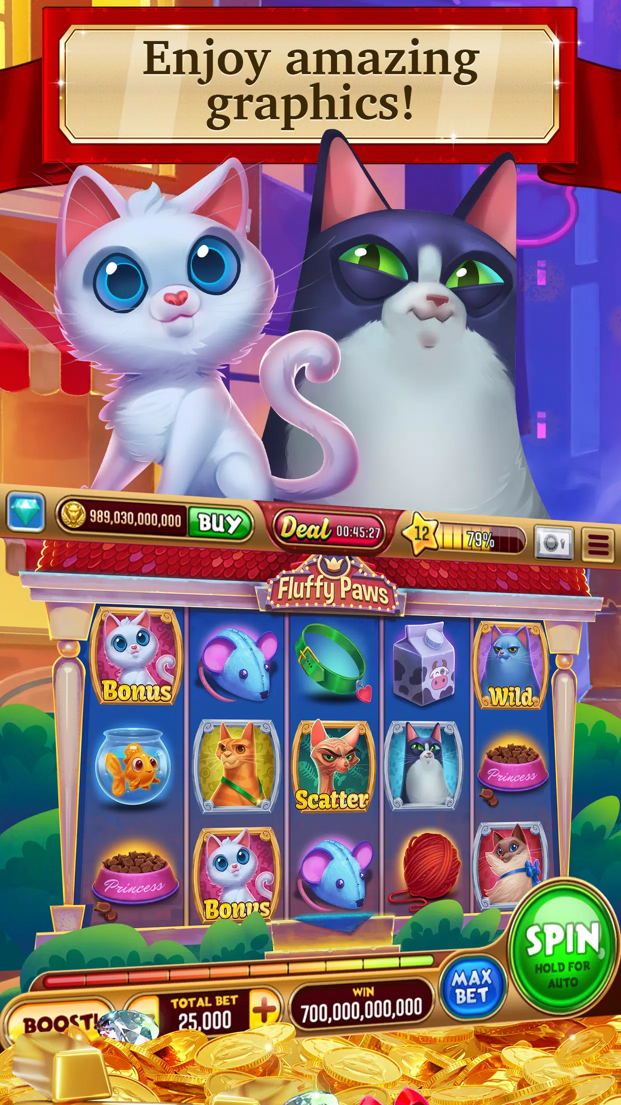 Slots Panther Vegas: Casino应用截图第1张