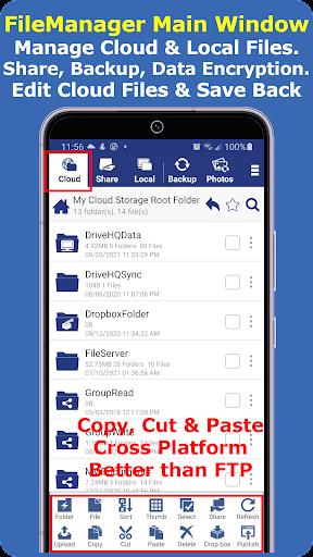 Cloud File Manager Screenshot 1