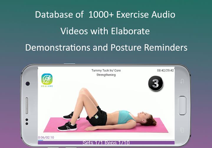 Healure: Physiotherapy Exercis应用截图第1张