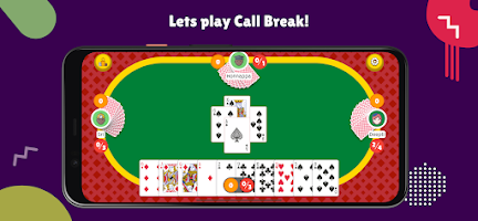 Call Break Multiplayer Ekran Görüntüsü 1