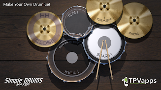 Drums Maker: Drum simulator Captura de pantalla 0