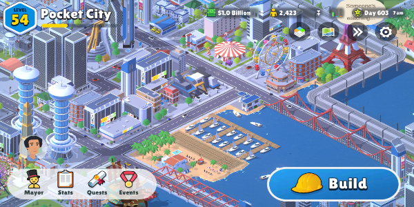 Pocket City 2 ဖန်သားပြင်ဓာတ်ပုံ 0