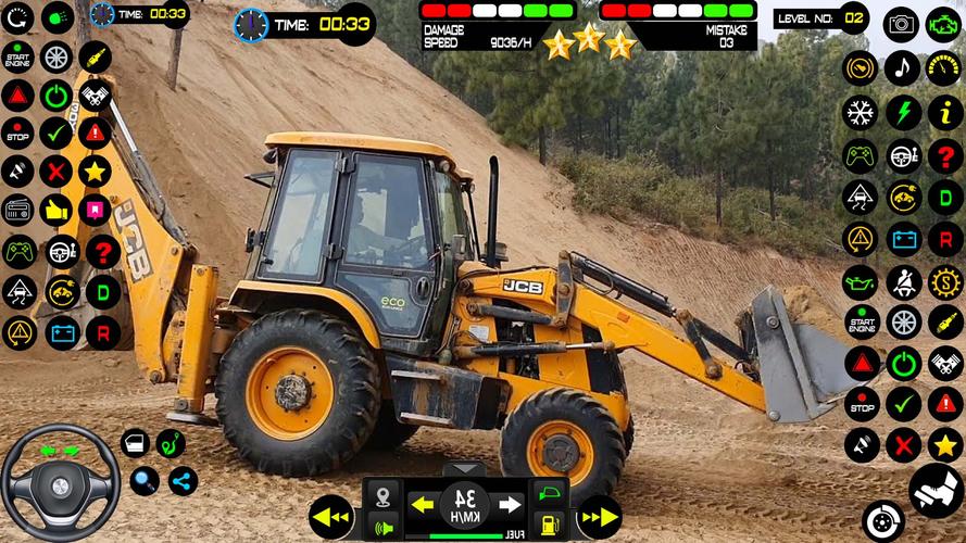 Real Snow Excavator - JCB স্ক্রিনশট 3