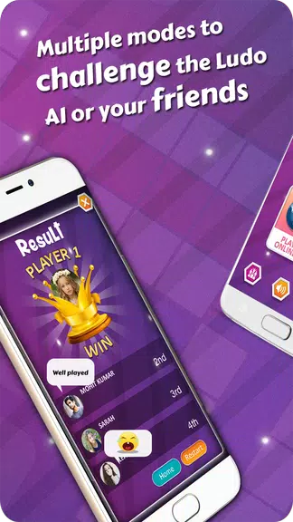 Ludo game - free board game play with friends Ảnh chụp màn hình 2