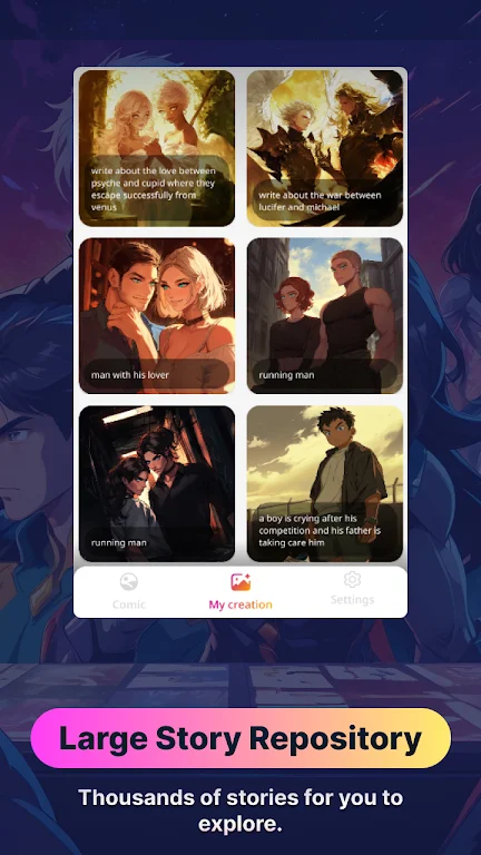 Comickey - AI Comic Maker স্ক্রিনশট 3