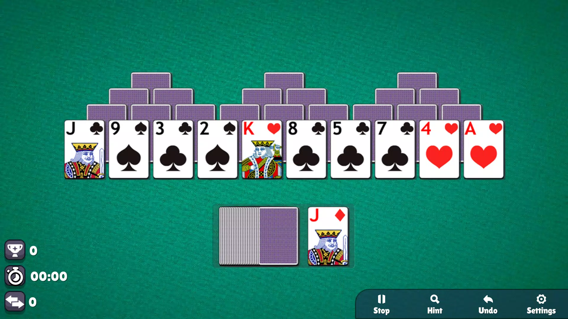 Solitaire: TriPeaks ဖန်သားပြင်ဓာတ်ပုံ 0