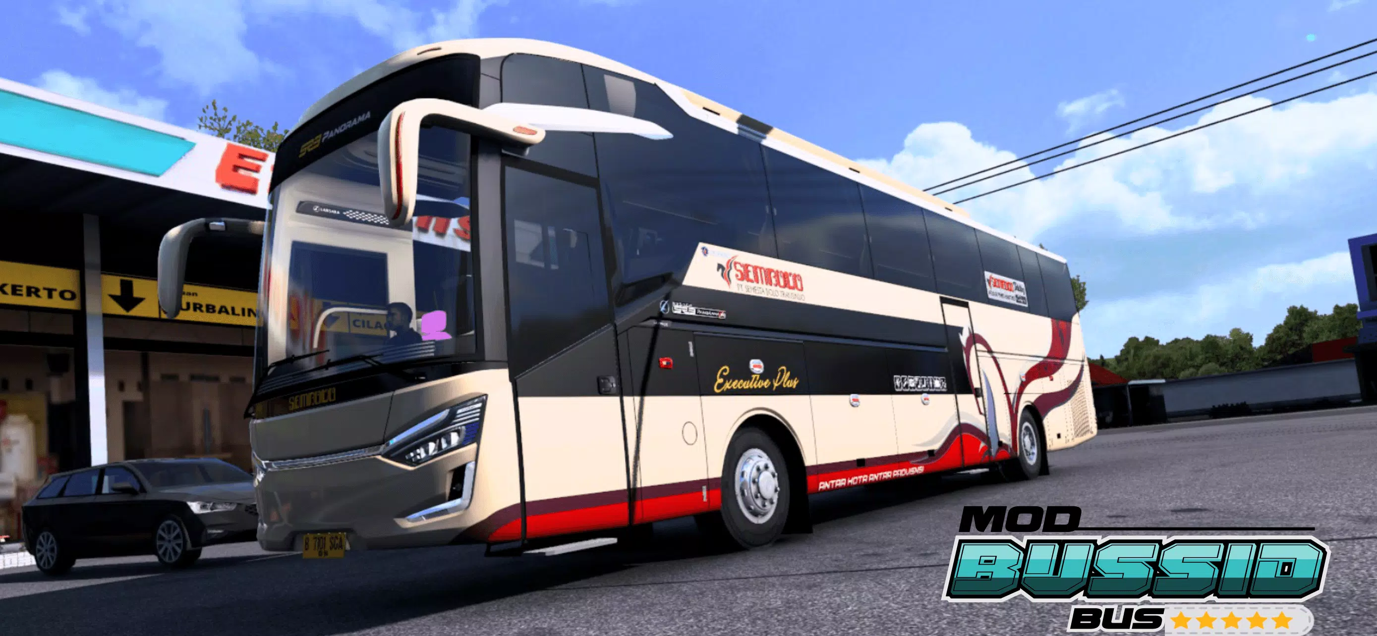 Mod Bussid Bus Terbaru ဖန်သားပြင်ဓာတ်ပုံ 0