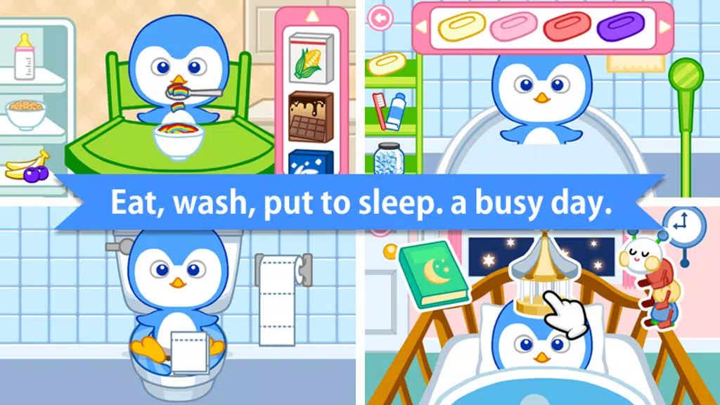 Baby Care : Poky (Penguin) Screenshot 2