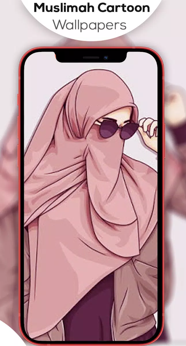 Muslimah Cartoon Wallpapers HD Screenshot 3