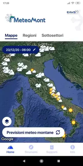 Meteomont Tangkapan skrin 0