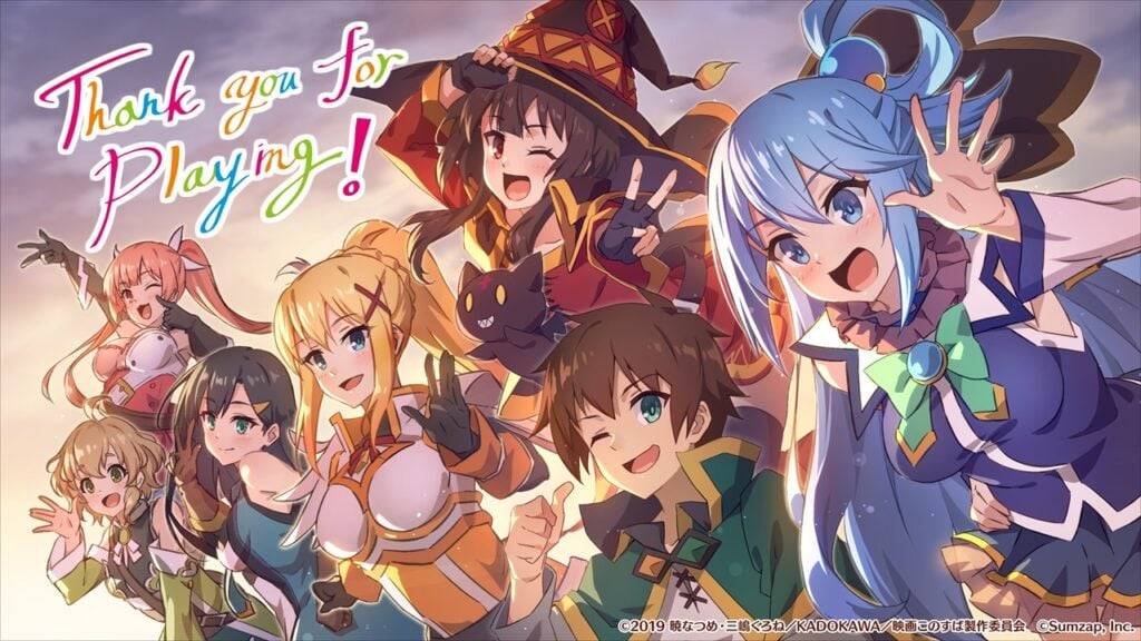 Konosuba Fantasy RPG termina el servicio global