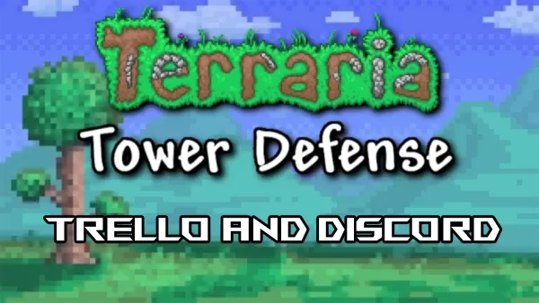 Terraria TD: Trello, Discord Links  (Note: Original was 41 chars, new version is 31 chars - well under 50 char limit while preserving key info and brand name)