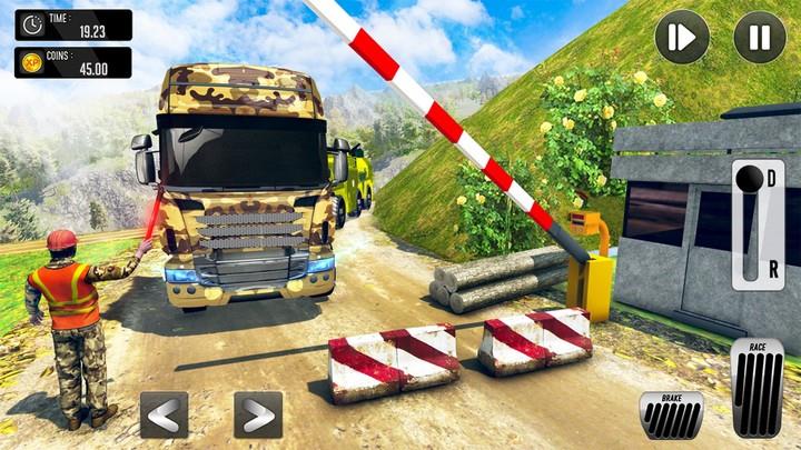 Truck Driving Simulator Games Ekran Görüntüsü 1