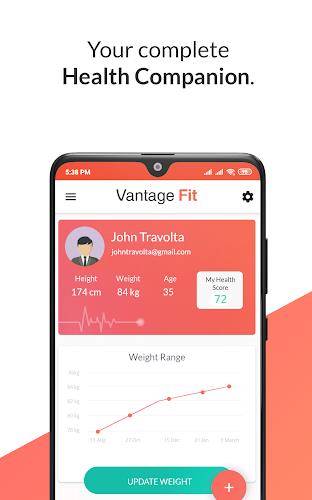 Vantage Fit ภาพหน้าจอ 1