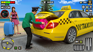 US Taxi Car Driving Games 스크린샷 1