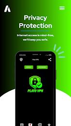 Plato VPN Super Fast Secure Zrzut ekranu 1