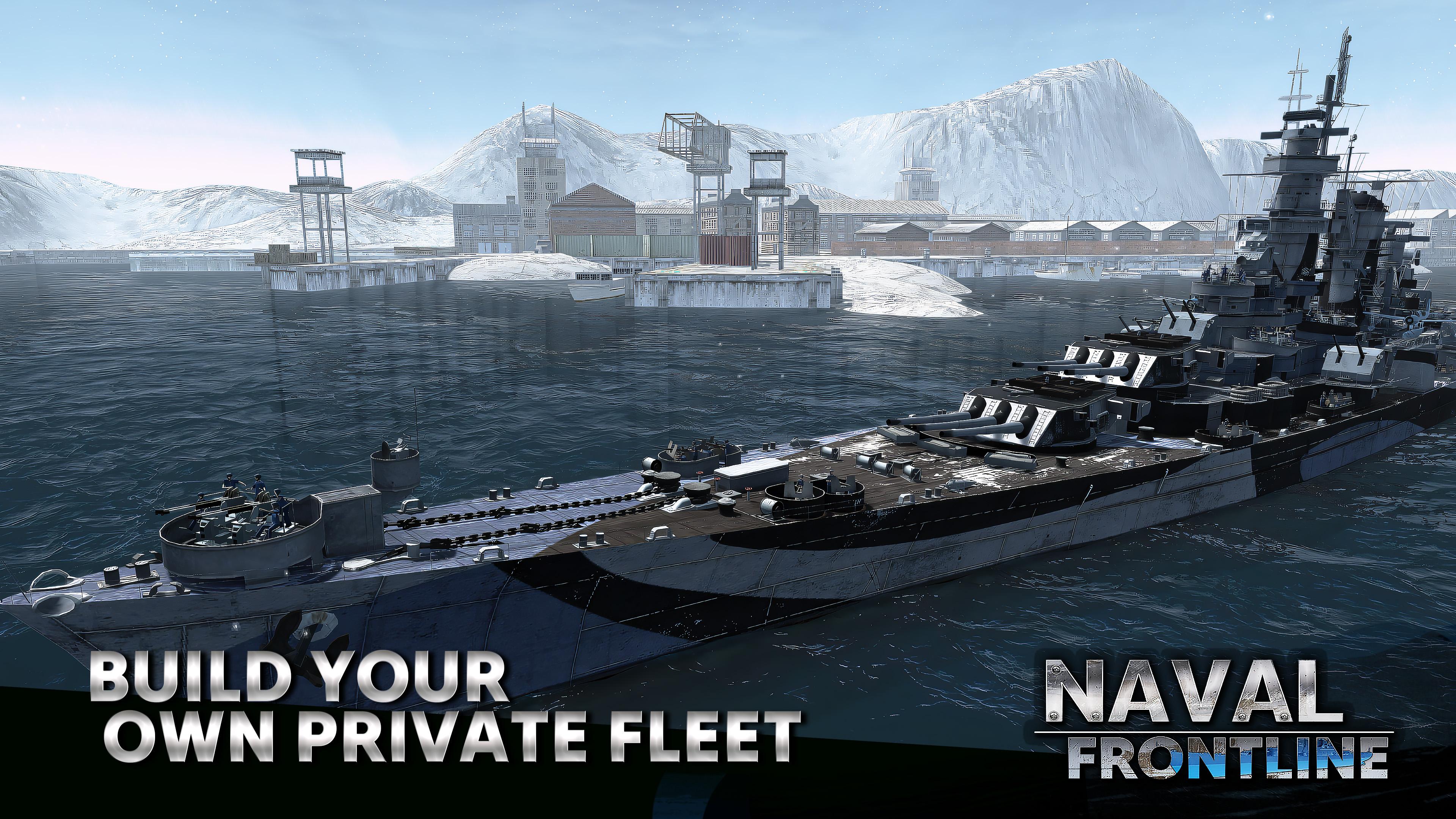 Naval Frontline: Warships WW2 Screenshot 1