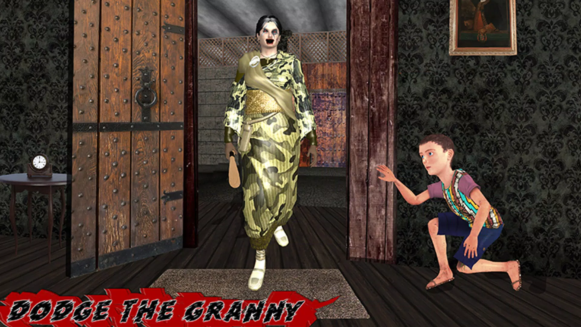 Army Granny Scary Ghost 3D Capture d'écran 2