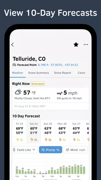 OpenSnow: Snow Forecast स्क्रीनशॉट 1