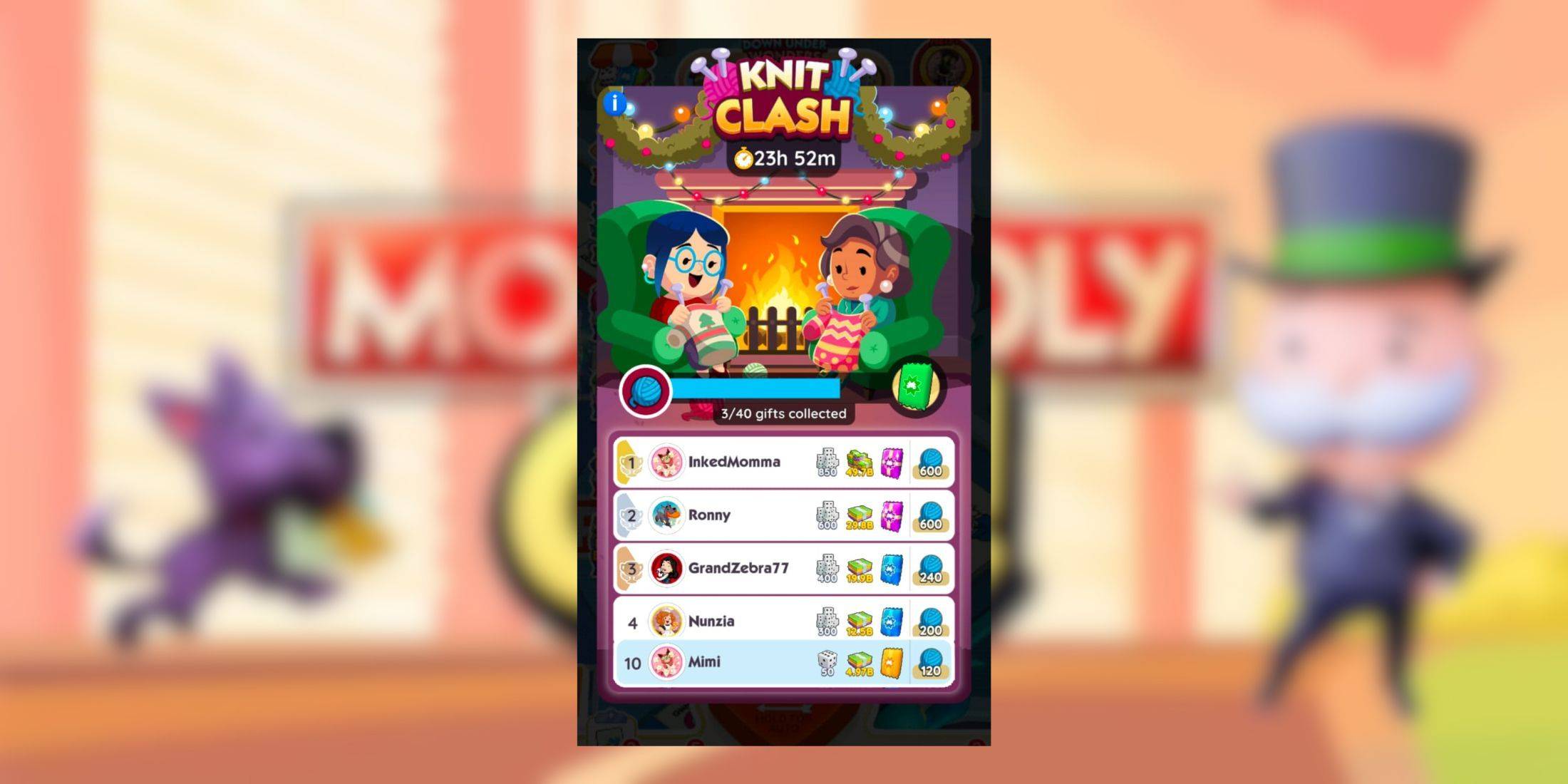 Monopoly Go: Bagong Knit Clash Rewards