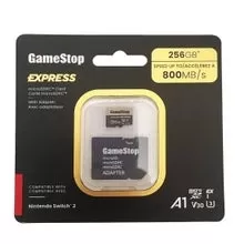 Switch 2 Compatible - GameStop 256GB Express MicroSD Card