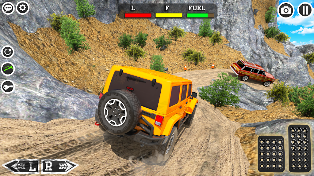 4x4 Mountain Climb Car Games Tangkapan skrin 3