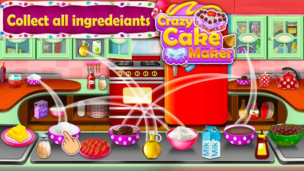 Cake Cooking & Decorate Games ဖန်သားပြင်ဓာတ်ပုံ 1