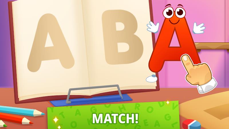 ABC kids! Alphabet, letters Tangkapan skrin 1