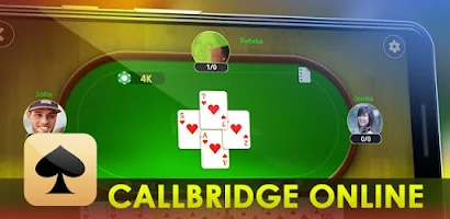 Call Bridge Card Game - Spades Ảnh chụp màn hình 0