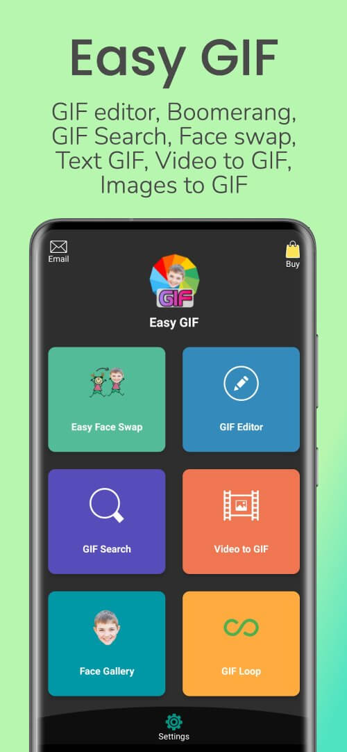 Easy GIF : GIF Editor, NFT GIF Скриншот 2