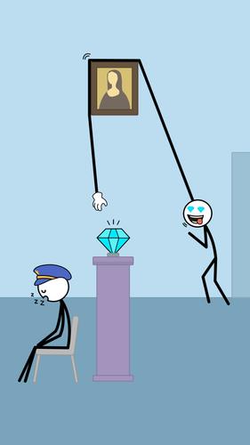 Stealing Puzzle: Robber Games スクリーンショット 1