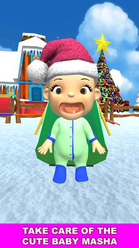 Baby Masha's Winter Playground应用截图第0张