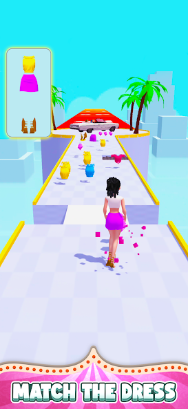 Schermata DressUp Run! Mod 1