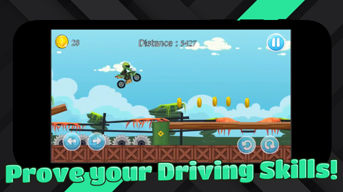 Moto Hero Challenge Mod Captura de tela 1