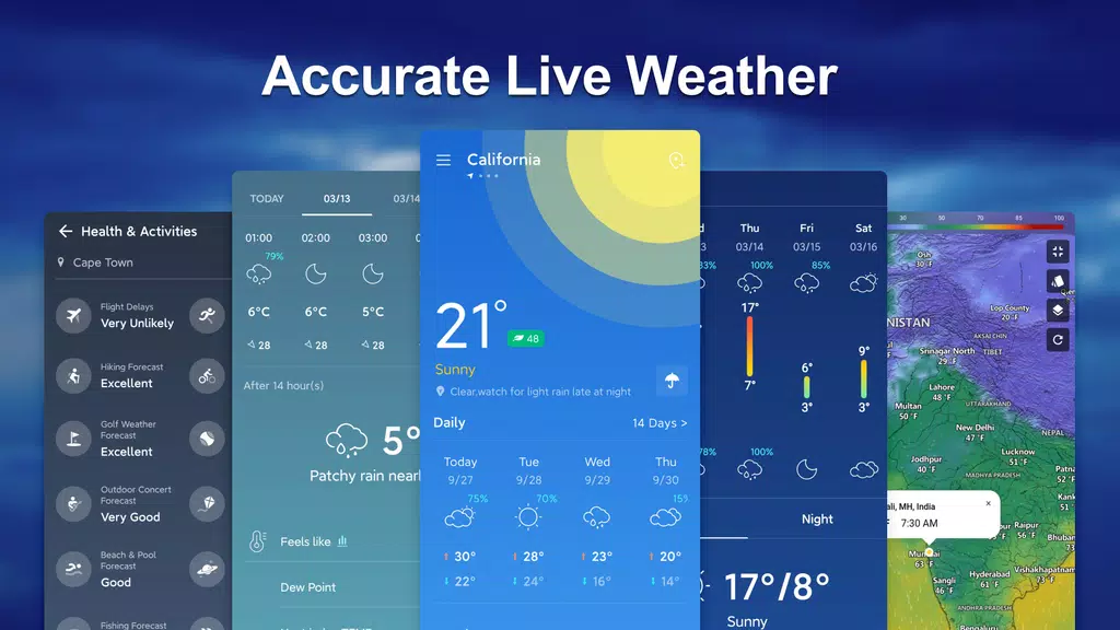 Weather Live: Accurate Weather Скриншот 0