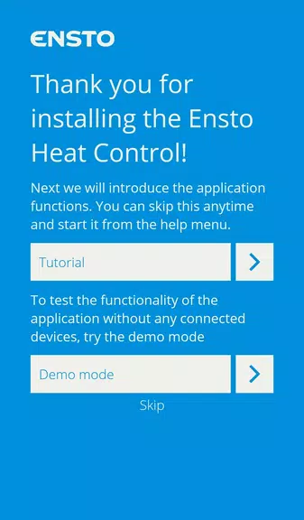 Ensto Heat Control App Tangkapan skrin 2