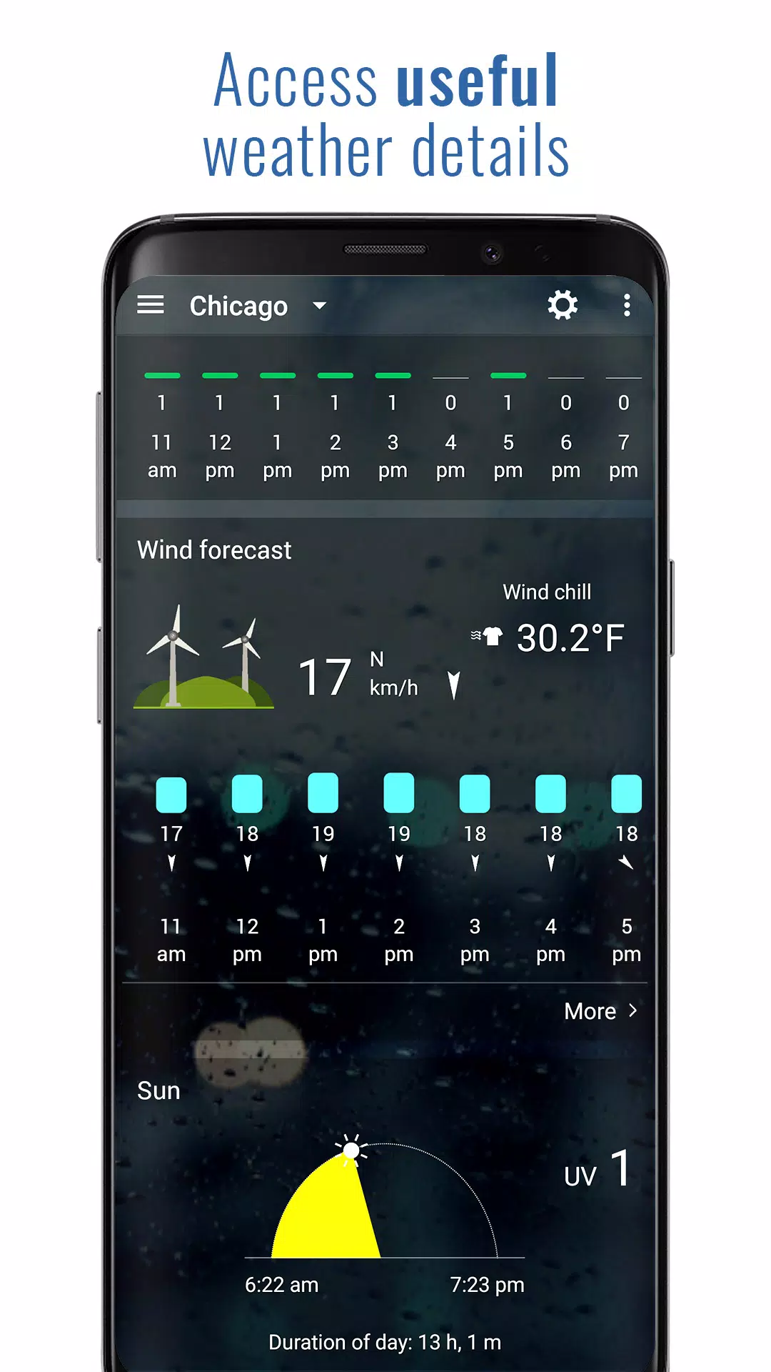 3D Sense Clock & Weather Screenshot 3