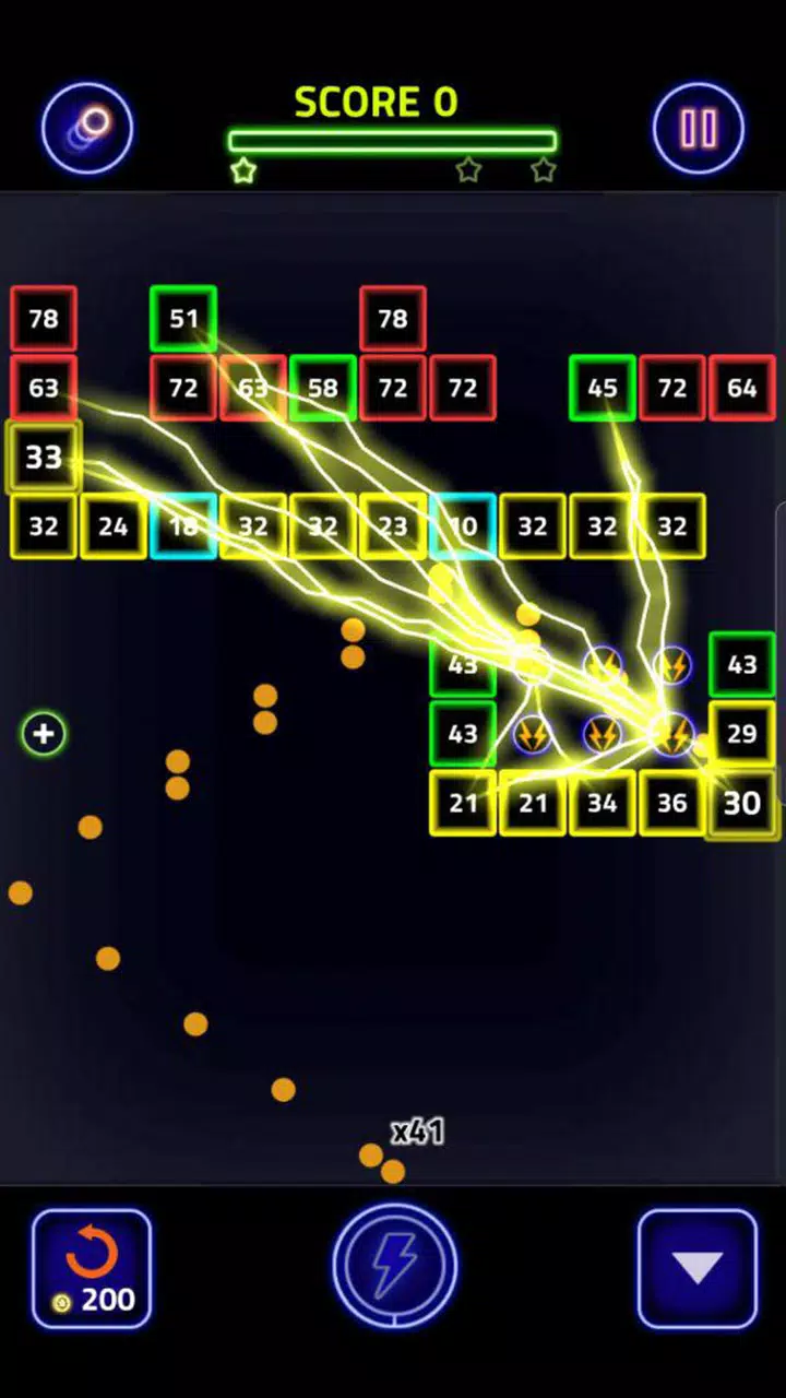 Brick Breaker Glow應用截圖第2張