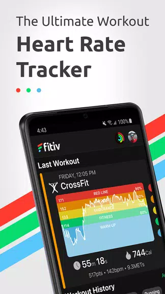 FITIV Pulse Heart Rate Monitor 스크린샷 0