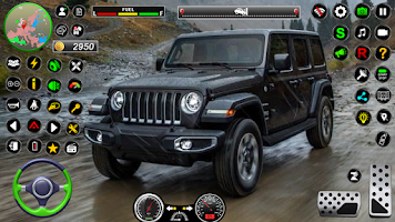 Jeep Driving Simulator offRoad Tangkapan skrin 1