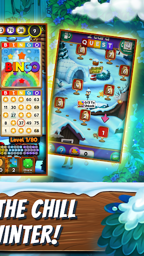 Bingo Quest Winter Garden - Christmas Adventure Captura de tela 2