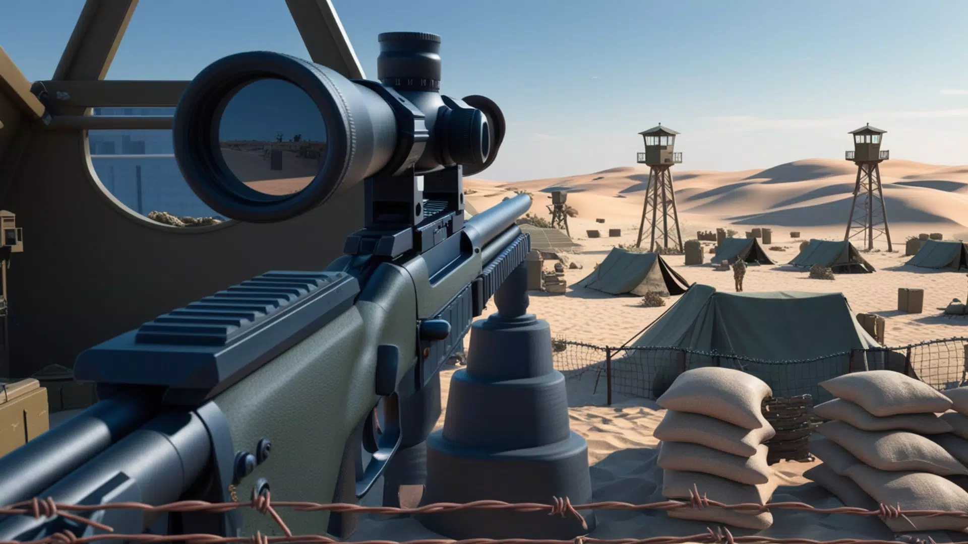 Sniper X : Desert Hunt FPS 3D Screenshot 0