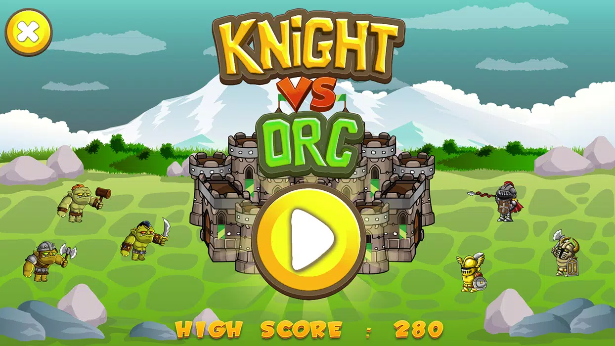 Knight vs Orc Ảnh chụp màn hình 0