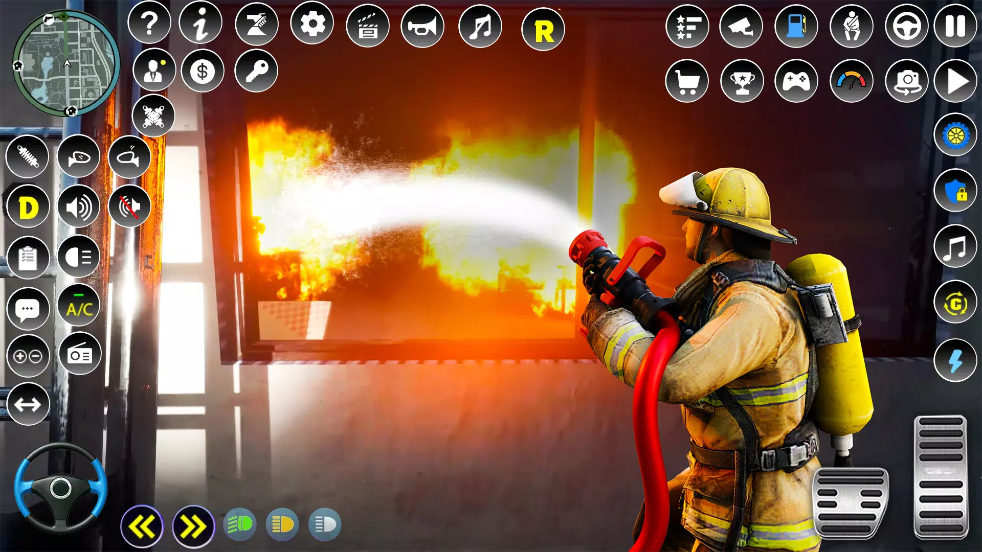 Firefighter :Fire Brigade Game स्क्रीनशॉट 3