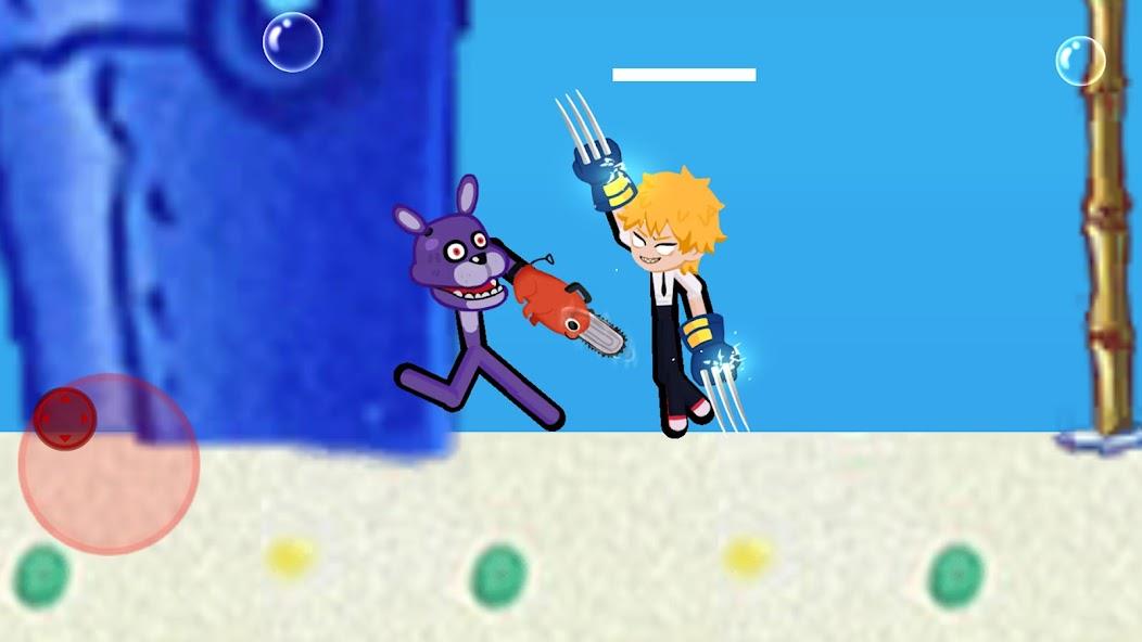 Clash of Stickman: Fight Game Mod Captura de pantalla 0